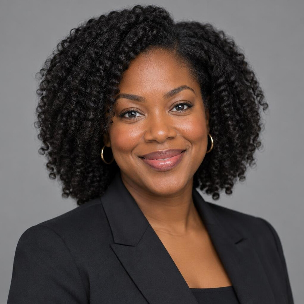 Portrait of a Black British woman in her 30s